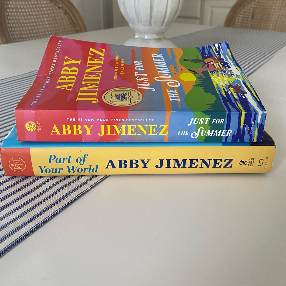 Books by Abby Jimenez—Just For The Summer and Part Of Your World